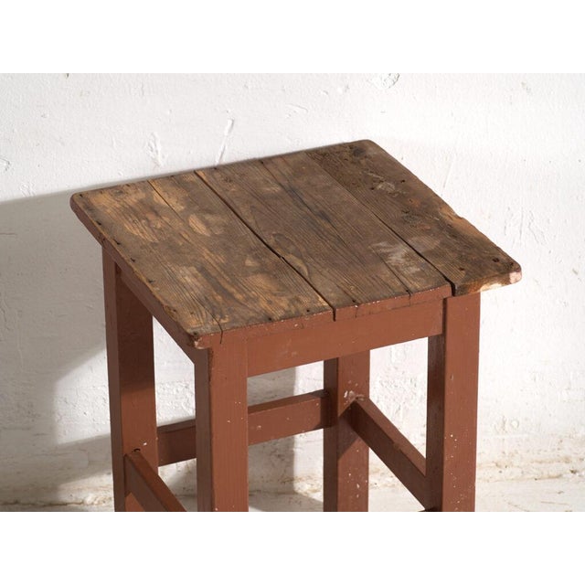 Bedside Tables in Pine, Central Europe, 1940, Set of 2 For Sale - Image 6 of 11