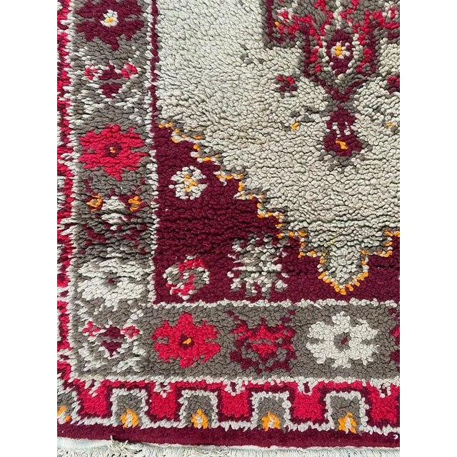 Vintage French Knotted Cogolin Rug, 1950s For Sale - Image 4 of 11