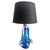 Twisted Sommerso Crystal Table Lamp from Val Saint Lambert, 1953 For Sale - Image 14 of 14