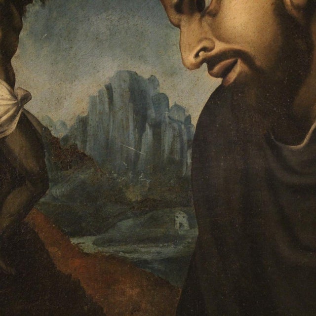 Late 18th Century Italian Artist, Saint Francis, 1770, Oil on Canvas For Sale - Image 5 of 16