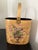 Gold Floral Metal Basket With Swing Handle – Hollywood Regency Style For Sale - Image 4 of 12