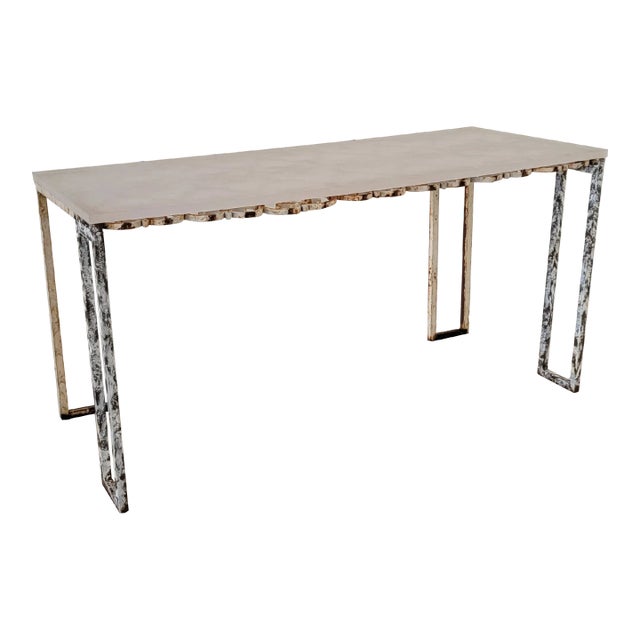 Large-Scale Early 20th Century Iron Table II For Sale