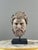 A superb bronze sculptural bust depicting a bearded male head in the Greco-Roman style, evoking the great figures of...