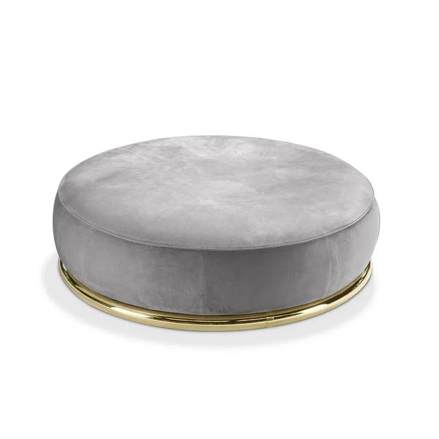 Contemporary Abbracci Ottoman For Sale - Image 3 of 6