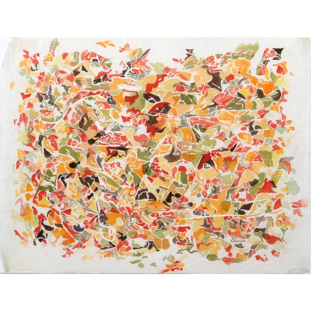 Abstract Flowery Abstract, Painting For Sale - Image 3 of 3