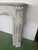 19th Century Napoleon III Louis XV Fireplace in White Carrara Marble For Sale - Image 3 of 18