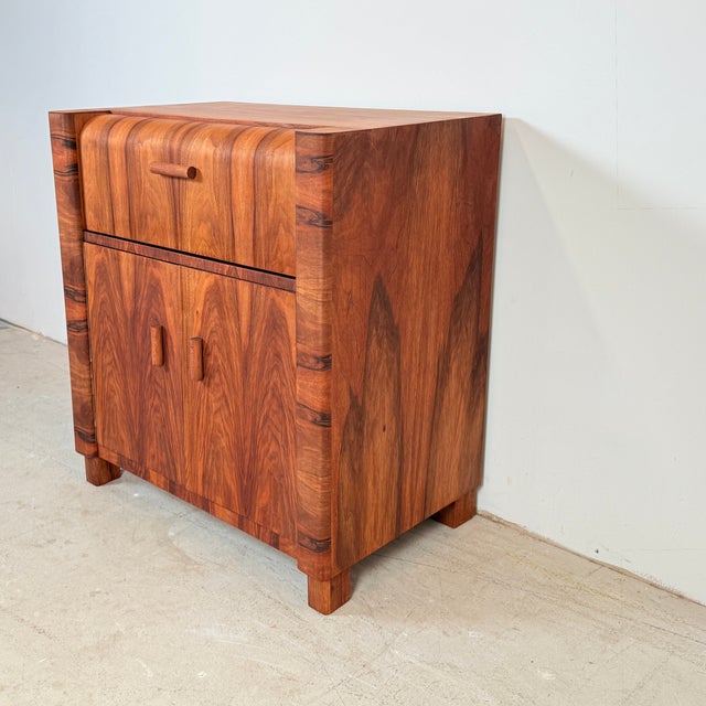 Art Deco Audio Cabinet from Up Závody, 1950s For Sale - Image 9 of 15