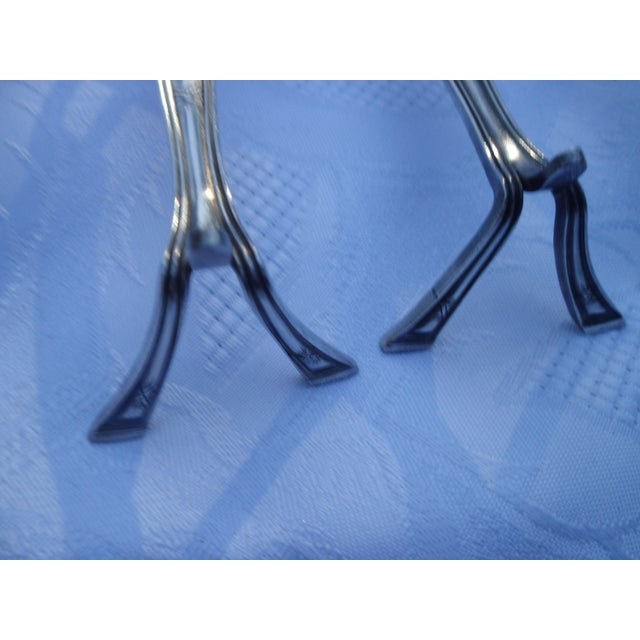 Antique Silver-Plated Knife Rests from Christofle, 1890s, Set of 9 For Sale - Image 10 of 15