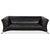 Model 322 3-Seater Sofa in Black Leather from Rolf Benz For Sale - Image 12 of 12