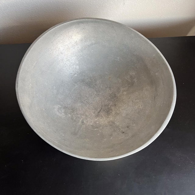 1970s 1970s Bruce Fox Design Silver Metal Footed Bowl For Sale - Image 5 of 7