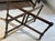 Vintage Tole Chinoiserie Tray Table With Faux Bamboo Collapsible Stand For Sale - Image 12 of 12