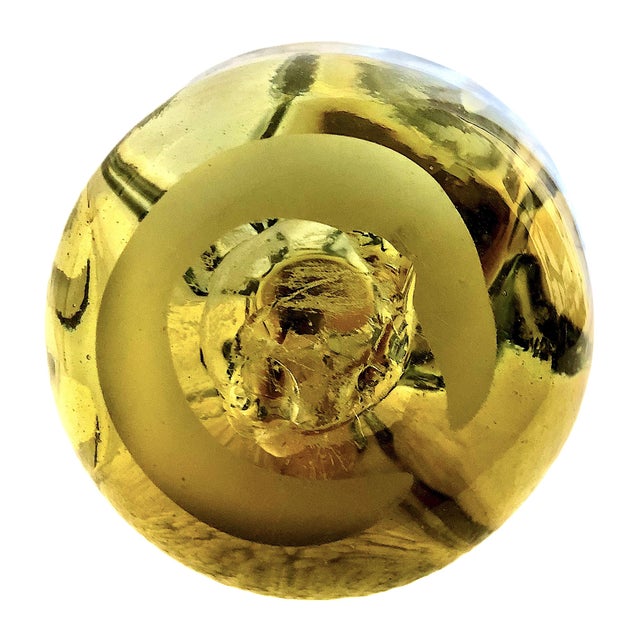 Mid 20th Century Mid-Century Modern Murano “Pulled Loop” Style Art Glass Decanter For Sale In San Francisco - Image 6 of 6
