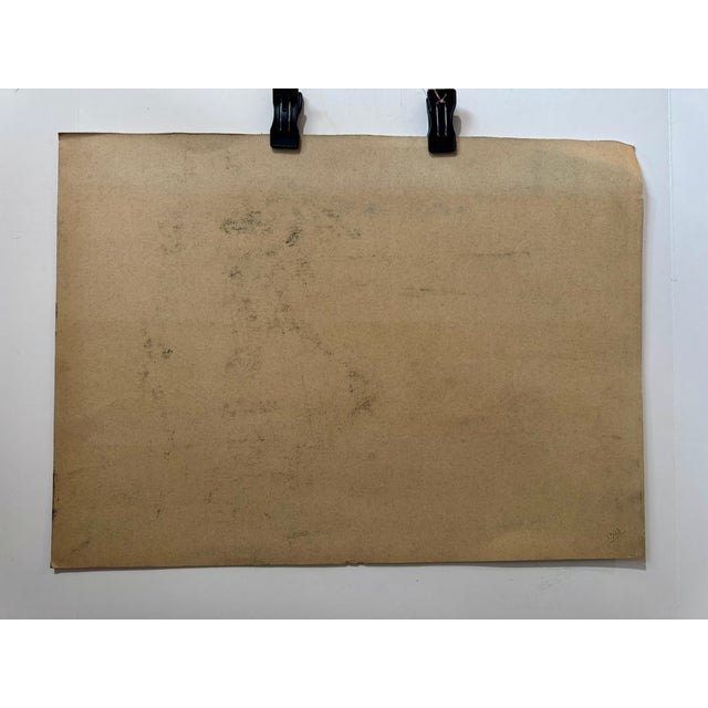 Henry Emil Salloch Original Watercolor on Paper Cap Des Rosiers, Gaspé Pq. 1957. For Sale In Atlanta - Image 6 of 7