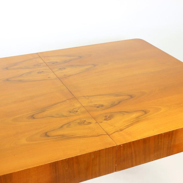 Mid-Century Modern Extendable Dining Table from Tatra, 1950s For Sale - Image 9 of 12