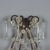 Antique Wall Lamps in Burnished Metal, Italy, Set of 2 For Sale - Image 5 of 9