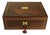 Victorian Rosewood Writing Slope with Brass and Leather Inlay, UK, 1880, Set of 5 For Sale