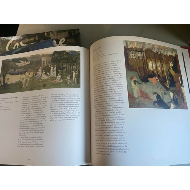 Paper Vintage Impressionist Table Coffee Book Monet Nelson Cezanne - Set of 4 For Sale - Image 7 of 10