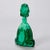 Art Deco Art Deco Bohemian Malachite Glass Decanter Set For Sale - Image 3 of 8