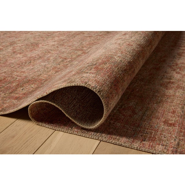 Loloi Rugs Amber Lewis x Loloi Molly Brick / Bark 11'-6" x 15'-6" Area Rug For Sale - Image 4 of 8