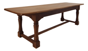 Large Oak Dining Table, 1920s