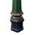 Tall Vintage Mid Century Neoclassical Bronze & Brass Green Verdigris Obelisk Decorative Architectural Element For Sale - Image 4 of 5