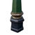 Tall Vintage Mid Century Neoclassical Bronze & Brass Verdigris Obelisk For Sale - Image 4 of 5