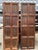 Antique Walnut Doors - European - Linenfold Design - A Pair For Sale - Image 10 of 10