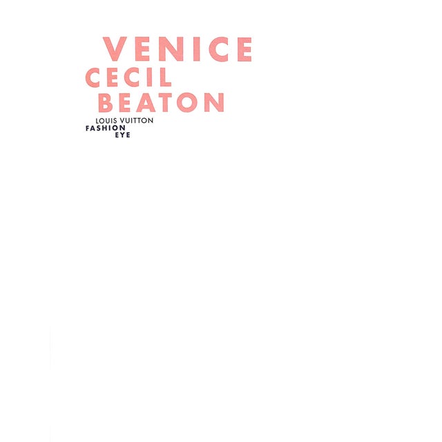 Traditional "Louis Vuitton Fashion Eye: Venice Cecil Beaton" 2021 Beaton, Cecil For Sale - Image 3 of 12
