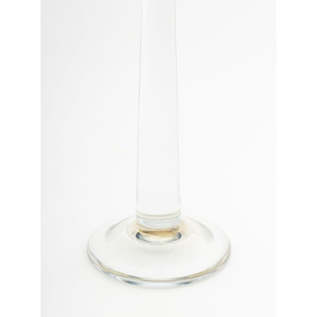 Glass Murano Art Glass Candlesticks, 2001, Pair For Sale - Image 7 of 10