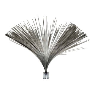 Mid Century Vintage American Spray Wire Kinetic Sculpture by Harry Bertoia, 1969 For Sale