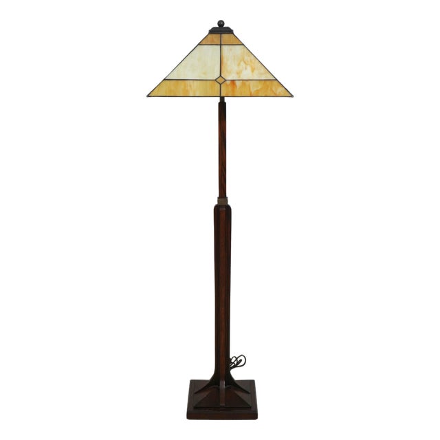 Stickley Mission Oak Floor Lamp For Sale