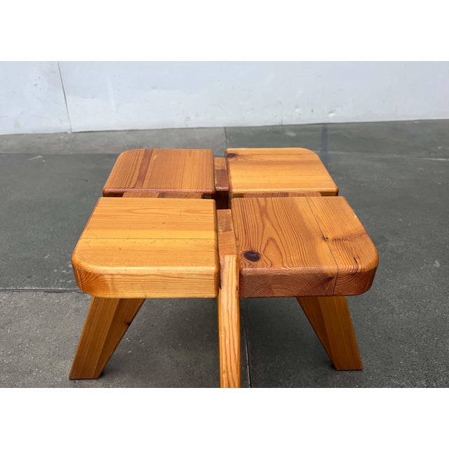 Mid-Century Modern Apila Stool in Pinewood attributed to Rauni Peippo, Finland, 1960s For Sale - Image 12 of 18