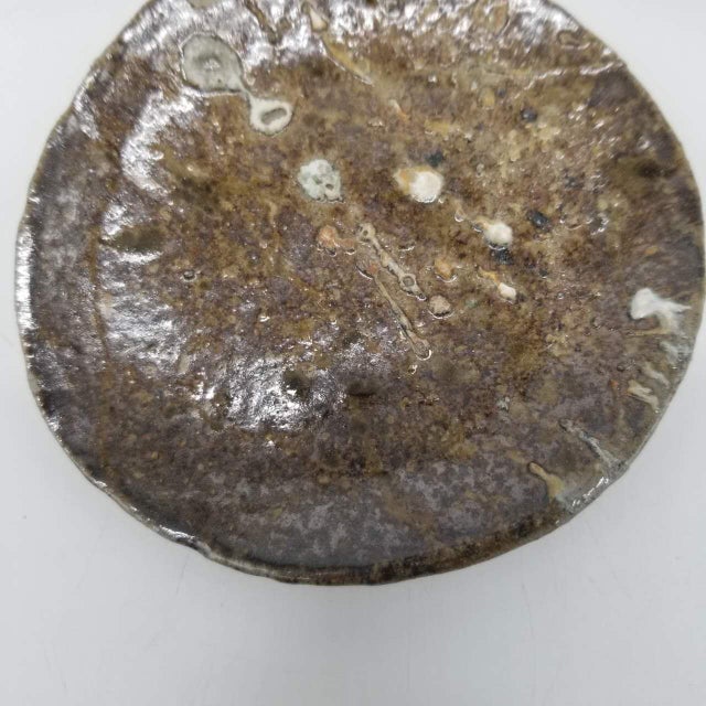 Late 20th Century Japanese Vintage Wabi Sabi Handmade Small Dishes Set of 3 For Sale - Image 10 of 11