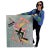 Abstract Vintage 1980s Memphis Style 3d Abstract Geometric Mixed Media Combine Painting For Sale - Image 3 of 11