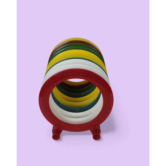 Vintage Modular Vinyl Record Holder from ZZG Veritas, Poland, 1970s For Sale - Image 17 of 17
