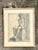 Vintage 1930s Original Pencil Sketch of Man For Sale - Image 14 of 14