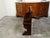 Italian 19th Century Walnut Hall Bench with Carved Back and Large Volutes For Sale - Image 12 of 12