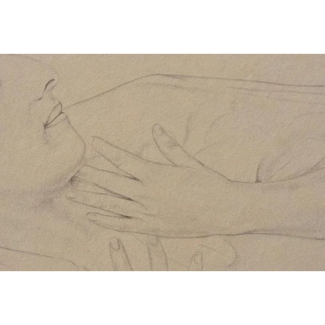 Walter Sauer, Woman in Profile, Signed Engraving For Sale - Image 6 of 8