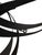 Black Vintage Curtis Jere 1990’s Abstract “Flight” Black Metal Wall Sculpture 50” For Sale - Image 8 of 9