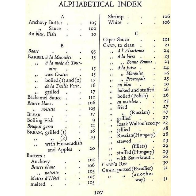 "From Creel to Kitchen: How to Cook Fresh-Water Fish" 1939 Heath, Ambrose For Sale - Image 4 of 10