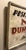 Antique Positively No Dumping Per Order Board of Health Wood Sign 20"x26" For Sale - Image 9 of 15