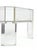 Two-Tier Clear Acrylic and Glass Coffee Table by Marc Micoud, France, 1980s For Sale - Image 6 of 8