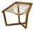 1970s Modern Oak Net Chair For Sale