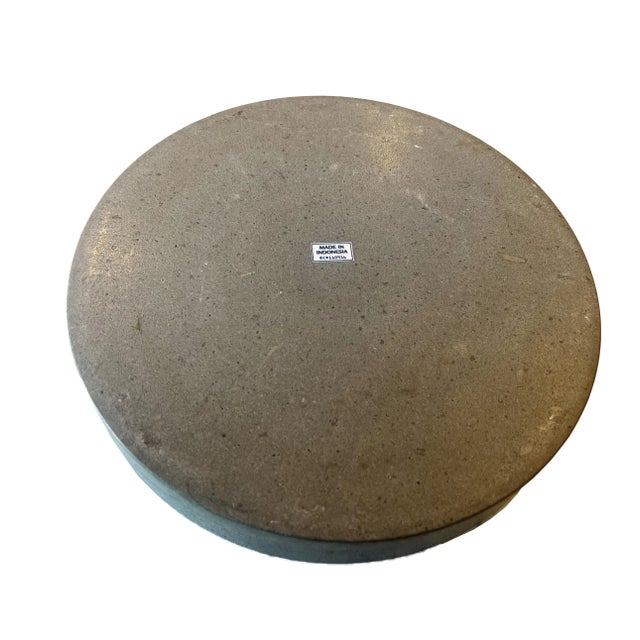 Contemporary Artesian Concrete Bowl/Plate For Sale - Image 3 of 5