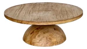 Vintage Puzzle Wood Coffee Table