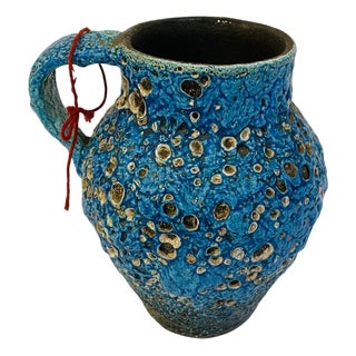 Mid-Century Fat Lava Jug Vase from Cyclops Studiokeramik, 1950s For Sale