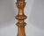 Wood 19th Century French Louis XIV Style Carved Wooden Candlestick Lamp For Sale - Image 7 of 17