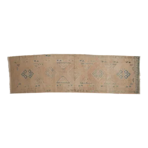 Vintage Distressed Northwest Persian Rug Runner - 3'4" X 11'2"