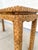 Vintage Basketweave Rattan Console/Writing Table For Sale - Image 4 of 8