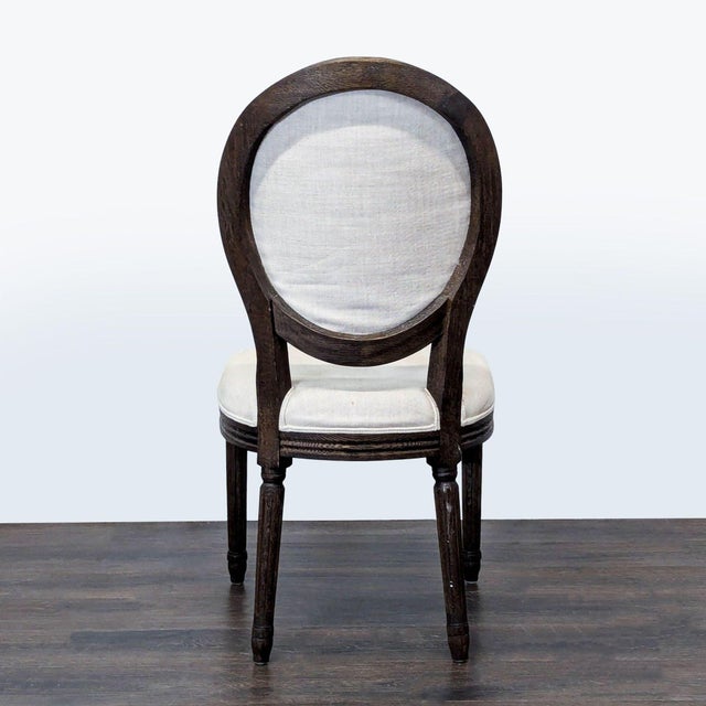2010s Restoration Hardware Balloon Back Dining Chair For Sale - Image 5 of 8